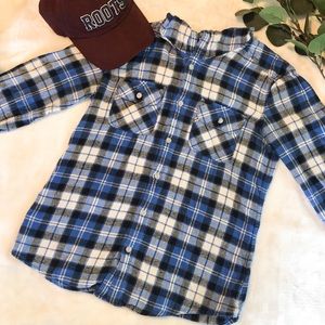 TNA Plaid Top